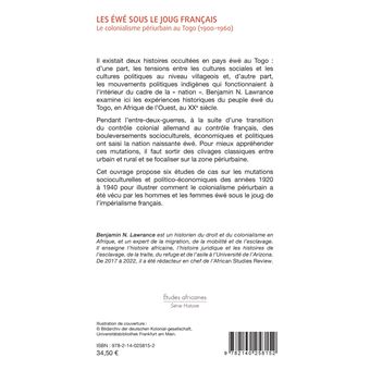 Les Éwé sous le joug français