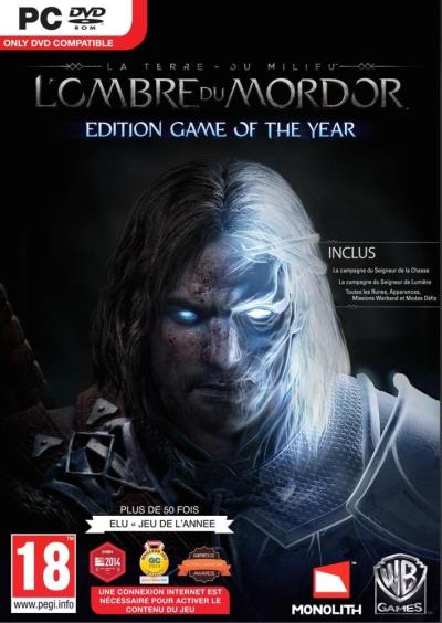 La Terre du Milieu L'Ombre du Mordor Edition Game Of The Year PC