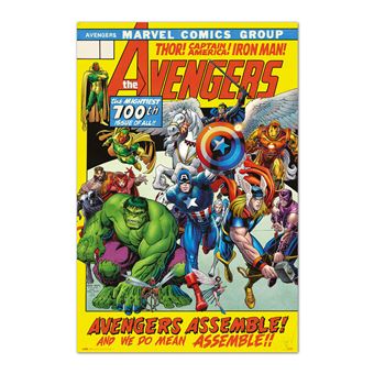 Poster Marvel Avengers 100th Issue