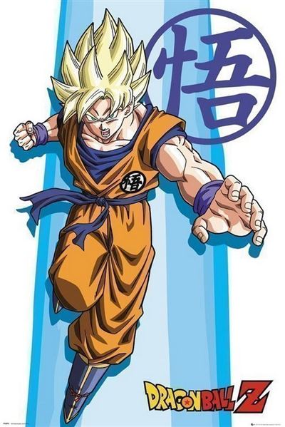 Poster Dragon Ball Z SS Goku