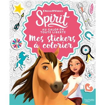 Spirit Spirit Stickers A Colorier Collectif Broche Achat Livre Fnac