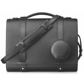 OBERWERTH THE Q BAG BLACK CUIR HYDROPHOBE