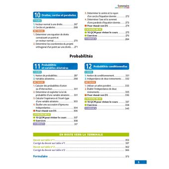 Mes années Bac Pour réussir le jour J Spécialité Maths 1re BAC 2024