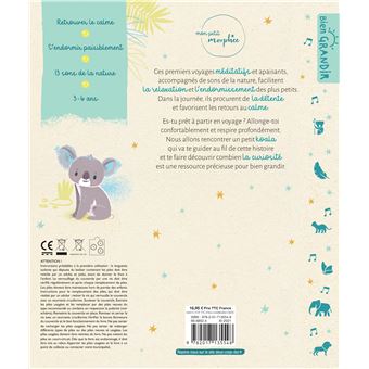 Mon Petit Morphée - Léo le koala curieux - livre avec puces sonores