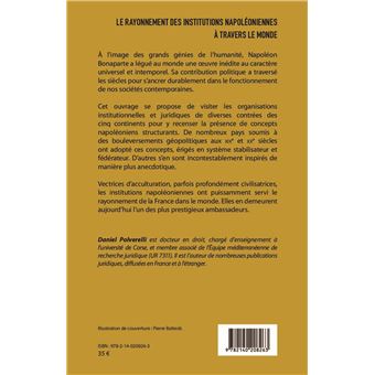 Le rayonnement des institutions napoléoniennes à travers le monde