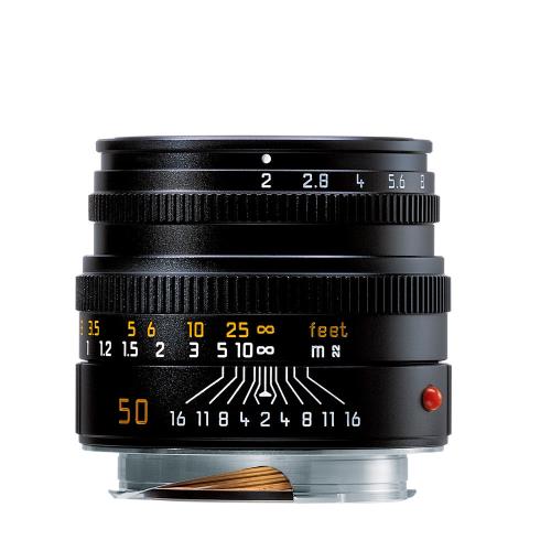 Objectif hybride Leica Summicron-M 50 mm f/2 Noir
