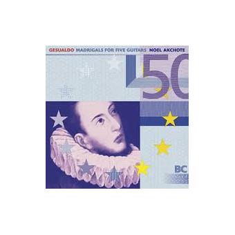 Gesualdo Madrigals for Five Guitars