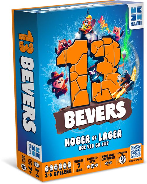 Megableu 13 Bevers Jeu De Société - vue 10