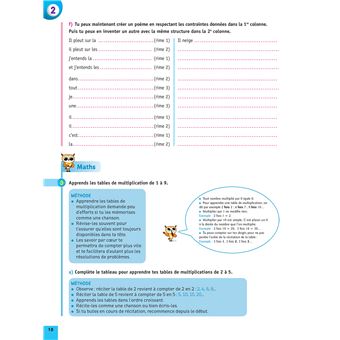 Réussir son entrée au collège CM2/6e