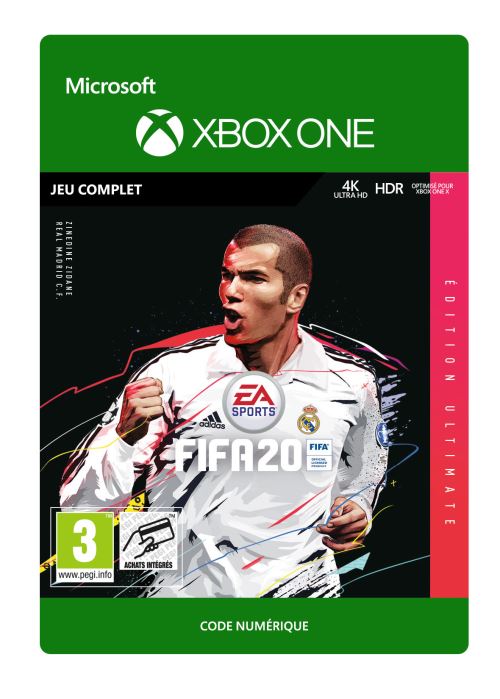 Code de téléchargement FIFA 20 Ultimate Edition Xbox One