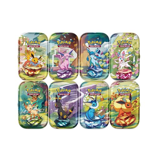 SV 8.5 - MINI TIN (8) 2025 POKEMON ENG - Carte à collectionner