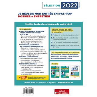 Je réussis mon entrée en IFAS-IFAP : dossier et entretien oral
