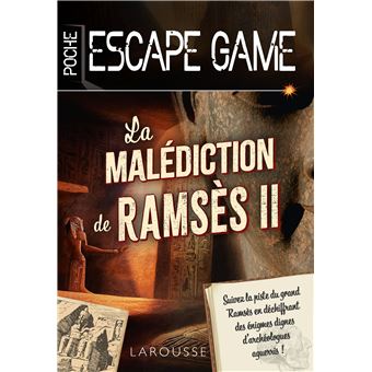 Escape game de poche La malédiction de Ramsès II