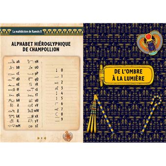 Escape game de poche La malédiction de Ramsès II