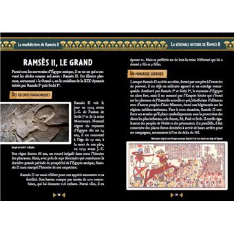 Escape game de poche La malédiction de Ramsès II