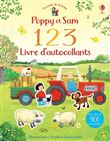 1 2 3 Livre d'autocollants - Poppy et Sam