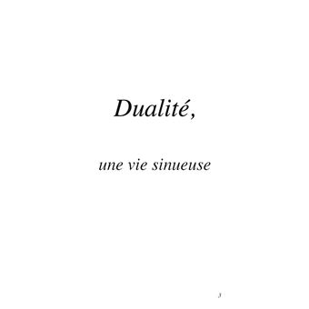 Dualité,