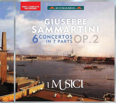 Sammartini : 6 Concertos In 7 Parts Opus 2