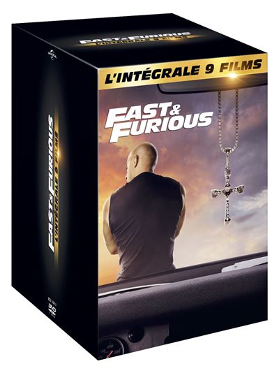 Collection DVD Fast and Furious 10-Movie (1-9 & Hobbs and Shaw) Livraison  gratui