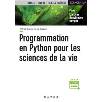 Programmation en Python pour les sciences de la vie