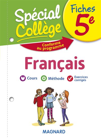 Spécial Collège Fiches Français 5e - Sylvie Coly - broché