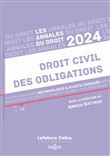 Annales Droit civil des obligations 2024