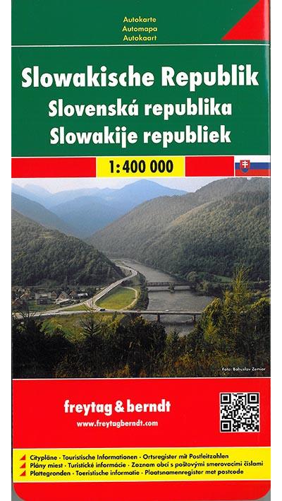 SLOWAKISCHE REPUBLIK SLOWAKIJE (1:400.000) 2009