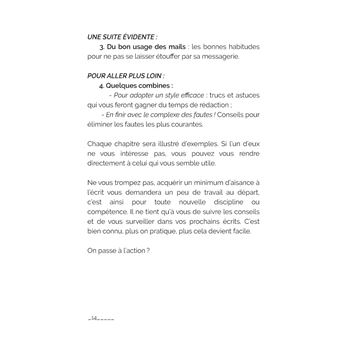 Les écrits professionnels