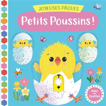 Livre pour jouer - joyeuses pâques petits poussins !