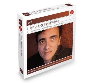 Eric Le Sage plays Poulenc Complete Works Chamber Music and Concertos for Piano Coffret