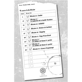 Mission: Yozakura family - Tome 4