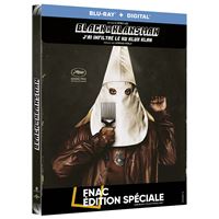 BlacKkKlansman : J'ai infiltré le Ku Klux Klan Steelbook Edition Fnac Blu-ray