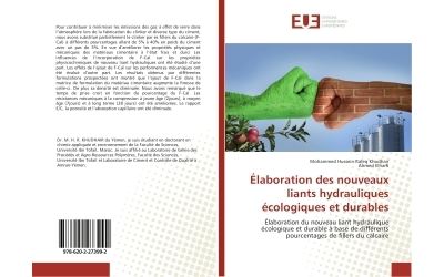 Élaboration des nouveaux liants hydrauliques écologiques et durables