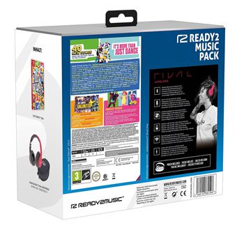 Pack Just Dance 2021 Nintendo Switch + Casque Gaming Ready2Gaming Rouge