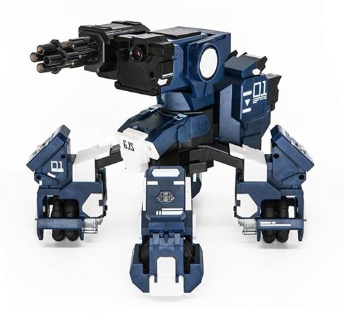 Robot de Combat GEIO FPS avec Reconnaissance Visuelle Bleu