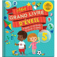 Mon premier livre d'éveil ; formes, couleurs, nombres - 0- 3 Ans -  Idyllemarket