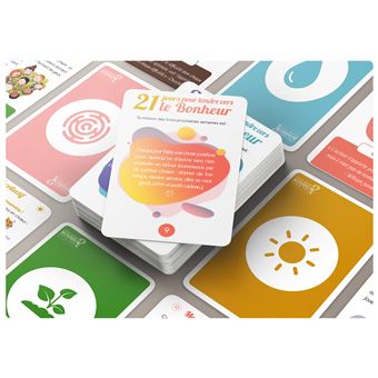 Jeu de cartes C'est quoi le bonheur pour vous ?