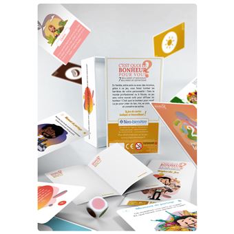 Jeu de cartes C'est quoi le bonheur pour vous ?