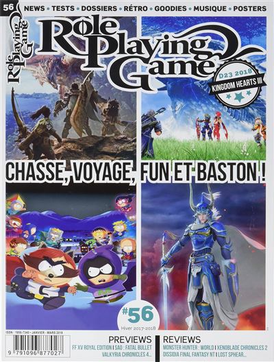 Role Playing Game 56 janvier /mars 18