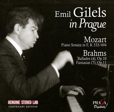 Emil Gilels à Prague