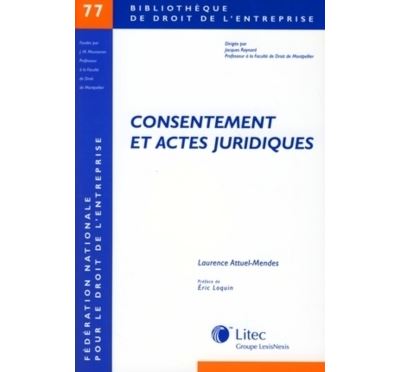 Consentement et actes juridiques