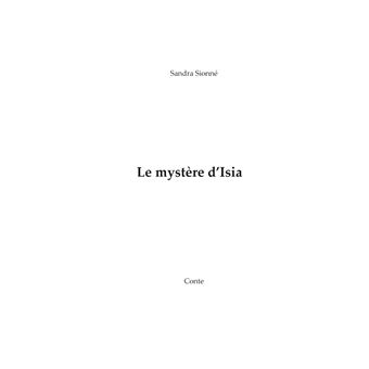 Le mystère d'Isia