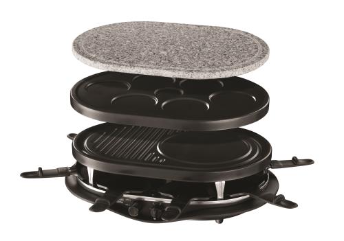 Raclette Russell Hobbs Le Quatuor 21000-56 4 en 1 pour 8 personnes 1200 W