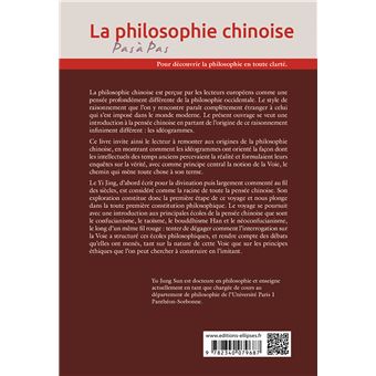 La philosophie chinoise