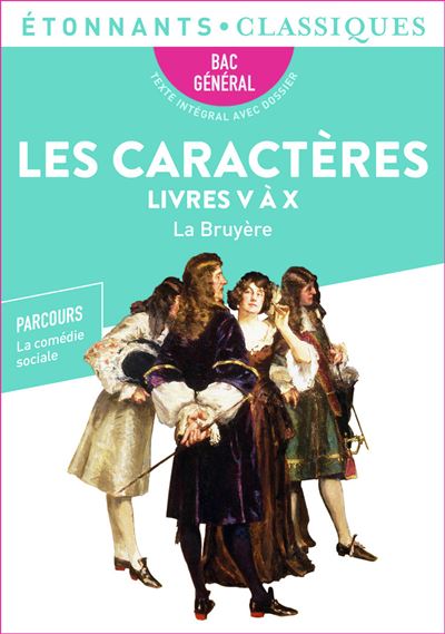 Les Caracteres Livres V X Bac 22 Parcours La Comedie Sociale Poche Jean De La Bruyere Livre Tous Les Livres A La Fnac