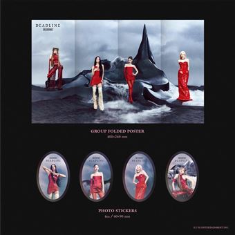 BLACKPINK 3rd MINI ALBUM (DEADLINE) BLACK Version - Blackpink - CD