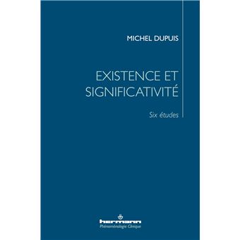 Existence et significativité