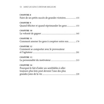 Aidez les gens à devenir meilleurs - Inspirez les autres à aller toujours plus loin