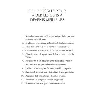 Aidez les gens à devenir meilleurs - Inspirez les autres à aller toujours plus loin