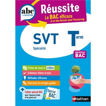 ABC BAC Réussite SVT Terminale